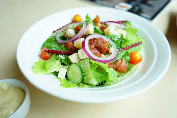 Fresh Vegetable Salad .