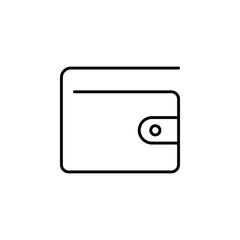 wallet icon vector
