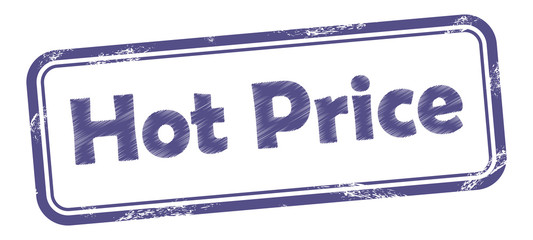 Hot price square grungy stamp Vector illustration