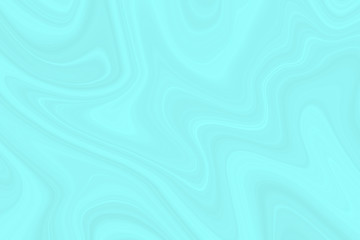 Marble background of blue and turquoise color. Sea texture with wavy lines and divorces, a pattern for wallpaper in art style.