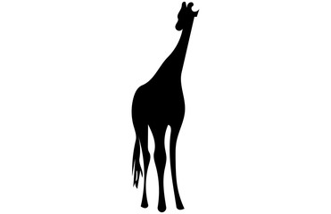 giraffe silhouette