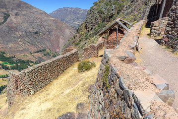 Qalla Q'asa sector of Pisac archaeological site, Peru