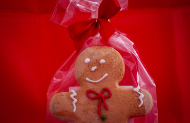Gingerbread doll for Christmas