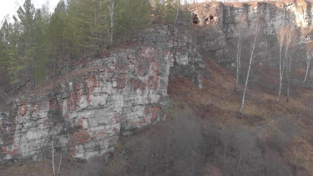 Idrisovskaya Cave. Republic Of Bashkortostan Russia. Mentioned In The Materials Of Peter Simon Pallas. Hiding Salavat Yulaev.