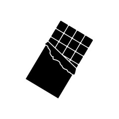 Chocolate icon, logo on white background