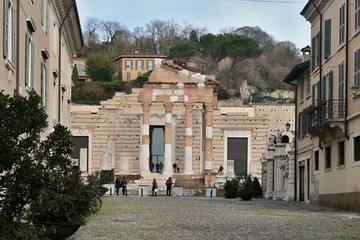 Obraz premium Piazza del foro Brescia