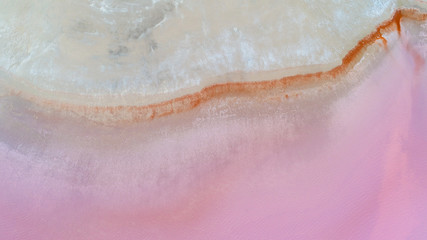 Rose laguna view from top, coastal view , drone shoot 