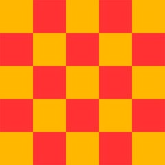 Red and yellow checkered background