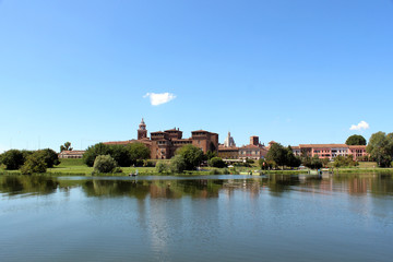 Fototapeta na wymiar Mantova palazzo Ducale