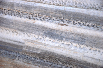 Ancient marble stone processing