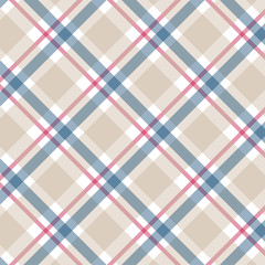 Abstract vector geometric seamless pattern. Vertical and horizontal stripes. Plaid.Can be used for wallpaper,fabric, web page background, surface textures.