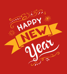 New year lettering designs