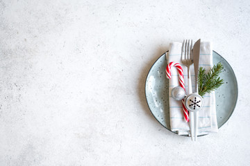 Christmas Table Setting