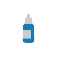 Medicine bottle graphic design template vector illustration