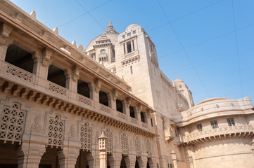 Obraz premium Image of Umaid Bhawan Palace outside , Shot At Jodhpur