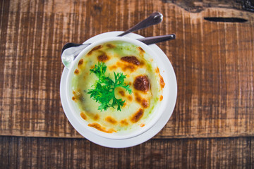bowl of soup