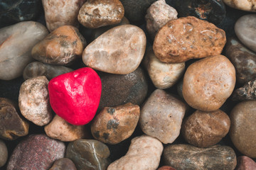 normal stones and a different stones