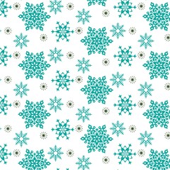 snow flakes background design