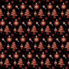 Christmas pattern design 
