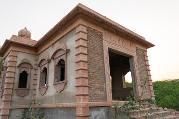 Image of Abandoned temple in Forest Park , Shot At Jodhpur