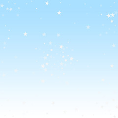 Random falling stars Christmas background. Subtle 