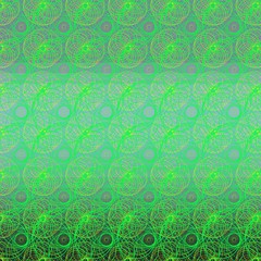Abstract color background, illustration, lines, circles