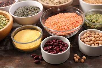 assorted bean and legume