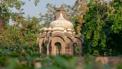 Image of Abandoned temple in Forest Park , Shot At Jodhpur