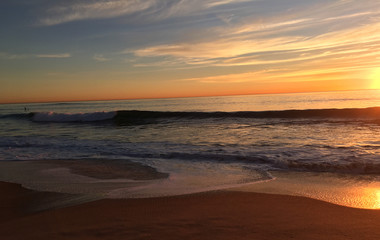 Fototapeta na wymiar Laguna Beach sunset