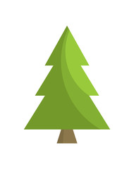 Christmas Tree Sign Board Spruce Icon
