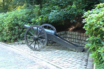 Kanone am Schloss Ritzebüttel in Cuxhaven