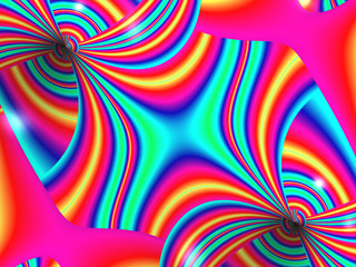 Beautiful abstract background for art projects, cards, business, posters. 3D illustration, computer-generated fractal