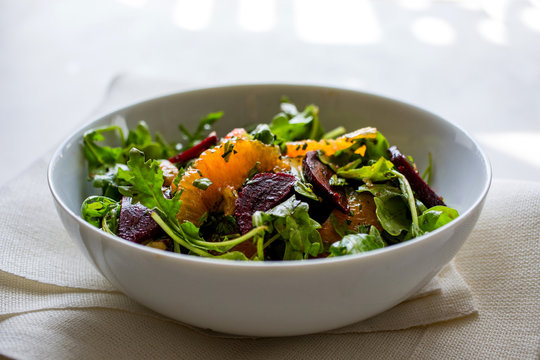 Close up of salad served in bowl
