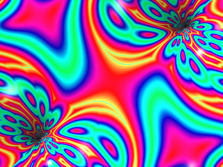 Beautiful abstract background for art projects, cards, business, posters. 3D illustration, computer-generated fractal