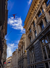 Obraz premium View of a street from Istanbul, Turkey.