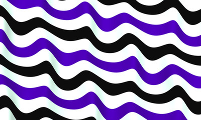 Beautiful abstract cover for art projects, cards, business, posters. 3D illustration