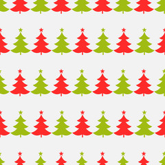 Christmas trees pattern.