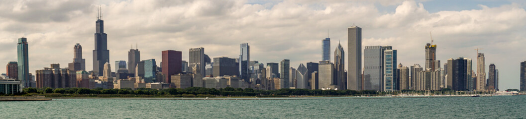 Fototapeta na wymiar skyline of Chicago