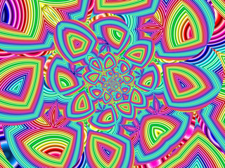 Beautiful abstract background for art projects, cards, business, posters. 3D illustration, computer-generated fractal