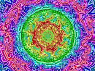 Beautiful abstract background for art projects, cards, business, posters. 3D illustration, computer-generated fractal