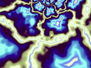 Beautiful abstract background for art projects, cards, business, posters. 3D illustration, computer-generated fractal