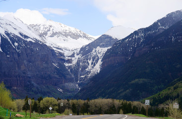 Mountain Landscape in Colorado Rocky Mountains, Colorado, United States