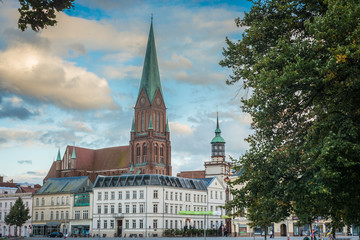 Schwerin Cathedral in Mecklenburg-Vorpommern state, Germany.