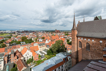 Obraz premium Saint George s Church in Wismar, Germany.
