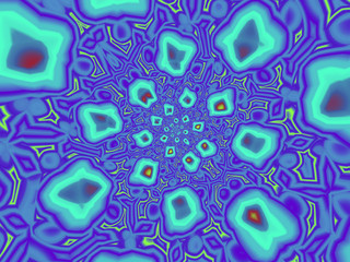 Beautiful abstract background for art projects, cards, business, posters. 3D illustration, computer-generated fractal