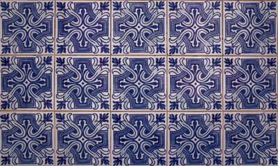 Blue tiles