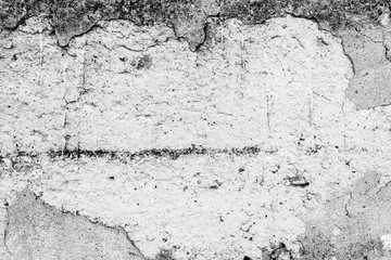Texture, wall, concrete, it can be used as a background . Wall fragment with scratches and cracks