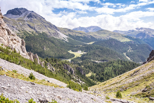 Besteigung des Piz Daint vom Ofenpass, vorbei am Il Jalet &uuml;ber den Westgrad auf den Gipfel (2968m) und zur&uuml;ck.