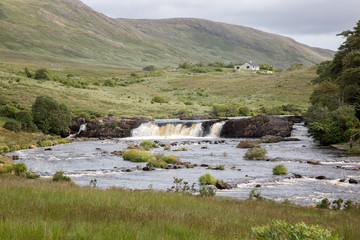 Aasleagh Falls, Killary Fjord; Connemara National Park