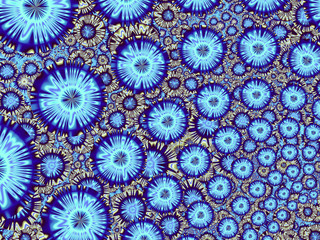 Beautiful abstract background for art projects, cards, business, posters. 3D illustration, computer-generated fractal